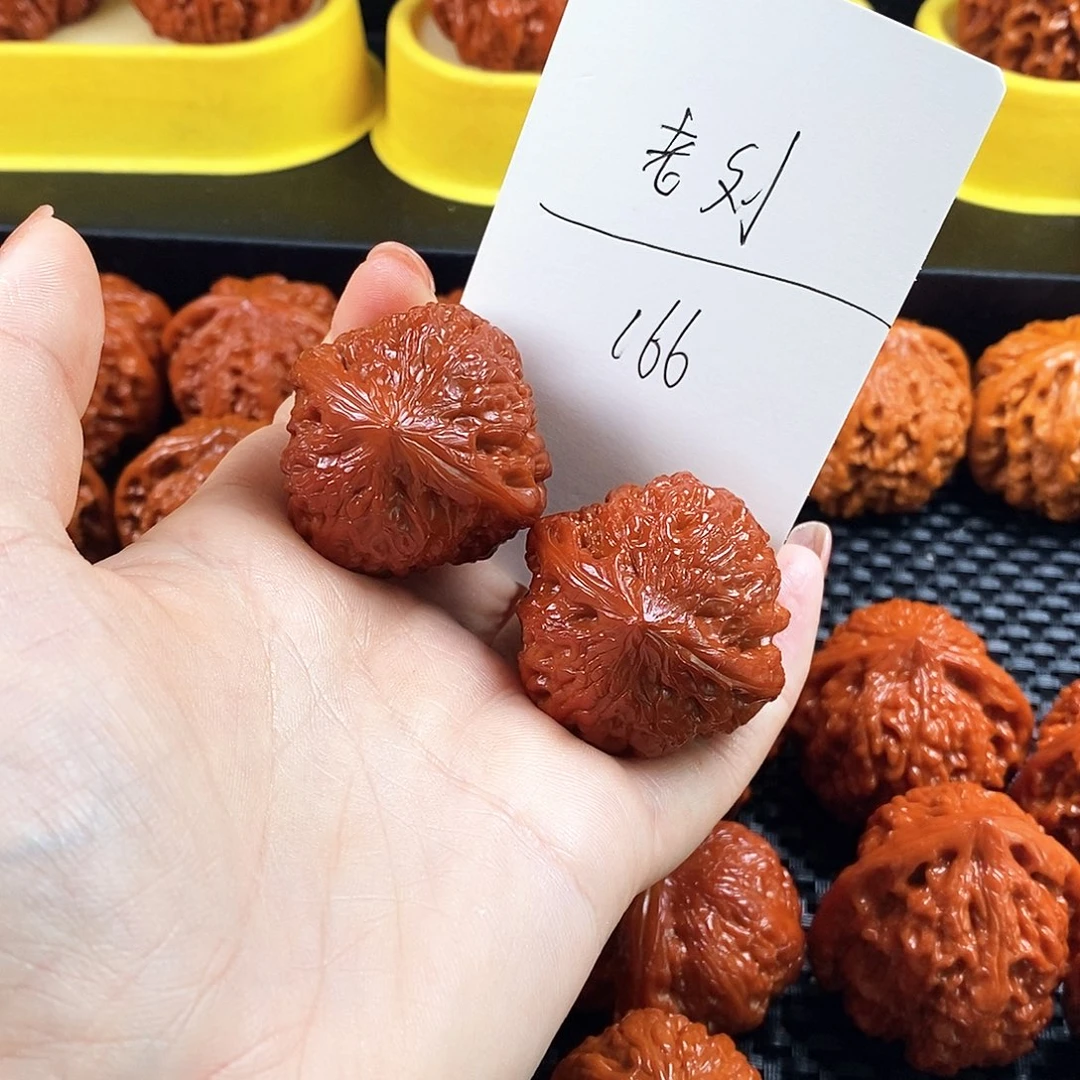 老***刘文玩核桃把件铁锤老刘