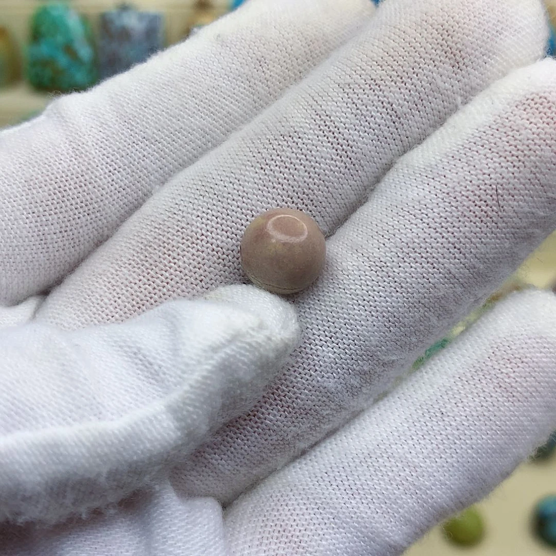 绿松石未镶嵌三彩随行