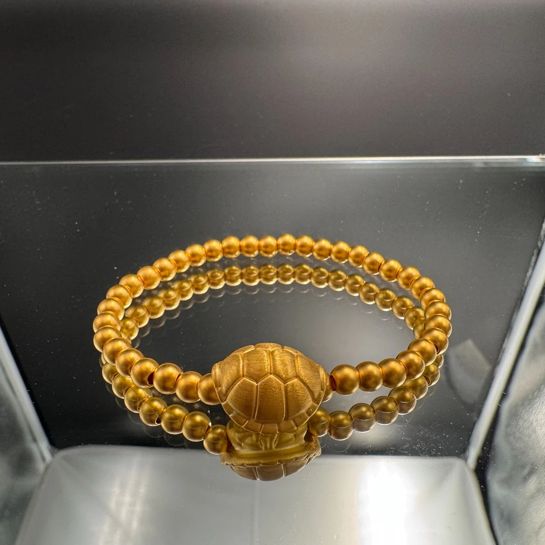 足金999古法素金富甲天下手串