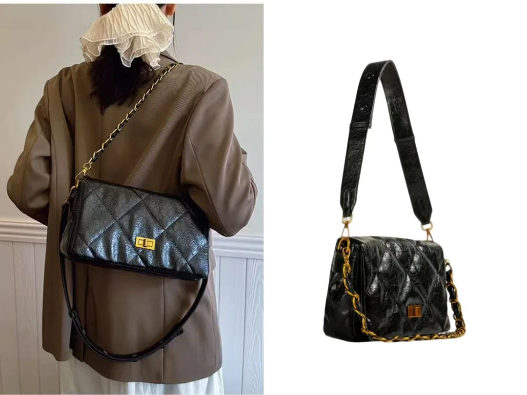 BV&GV25年新春上新小香风百搭时尚气质复古手拎单肩包