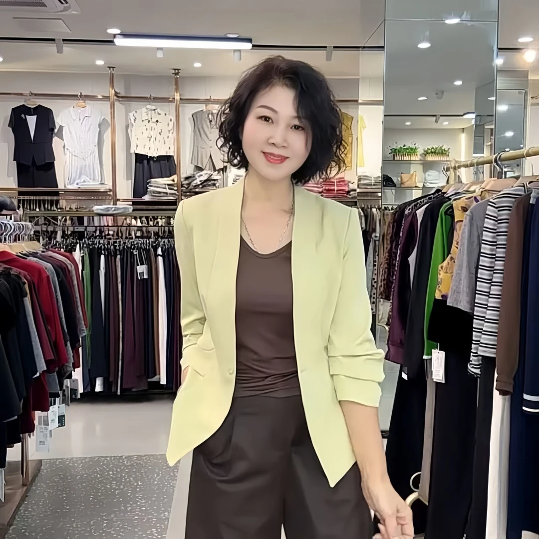 祥好服饰 新款女士西装外套薄款时尚气质小外套 082