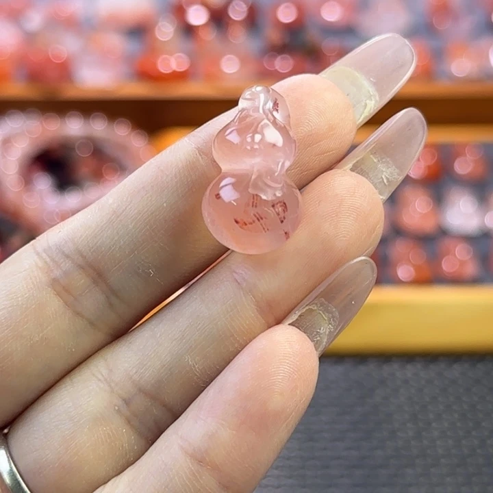 南红玛瑙未镶嵌珠宝半成品葫芦