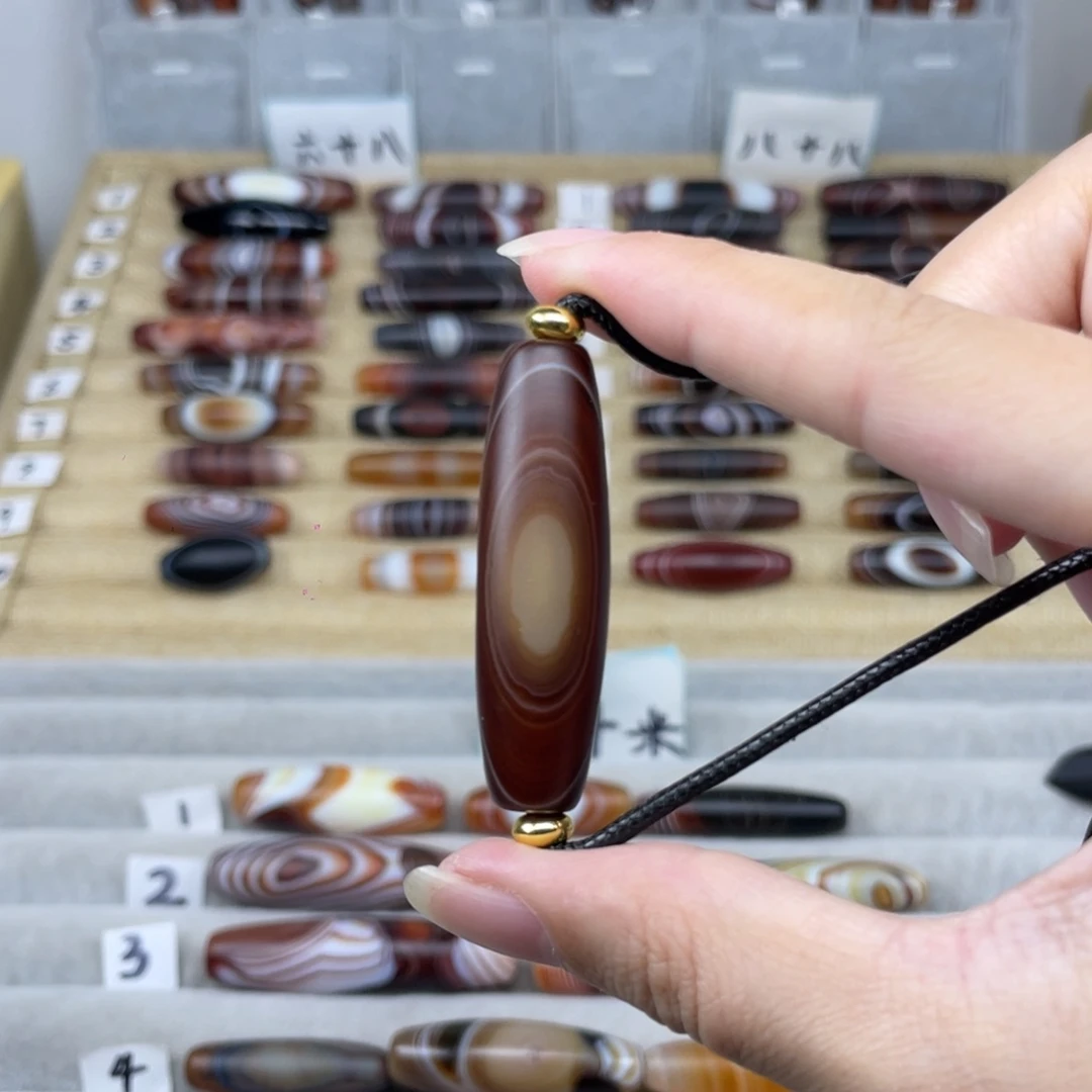 玛瑙/玉髓合金颈饰