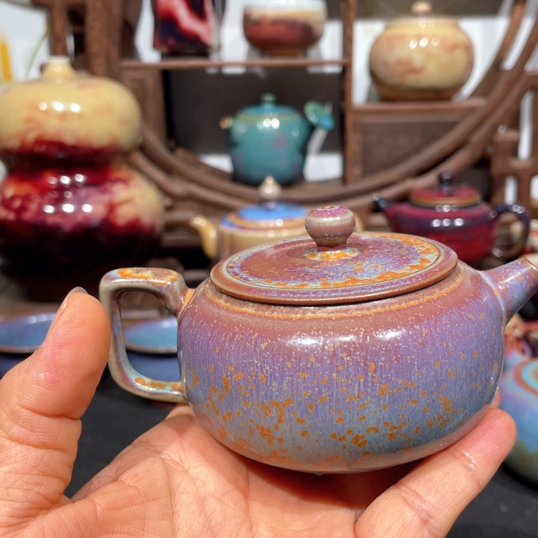 桃***桃中国神后钧瓷茶器