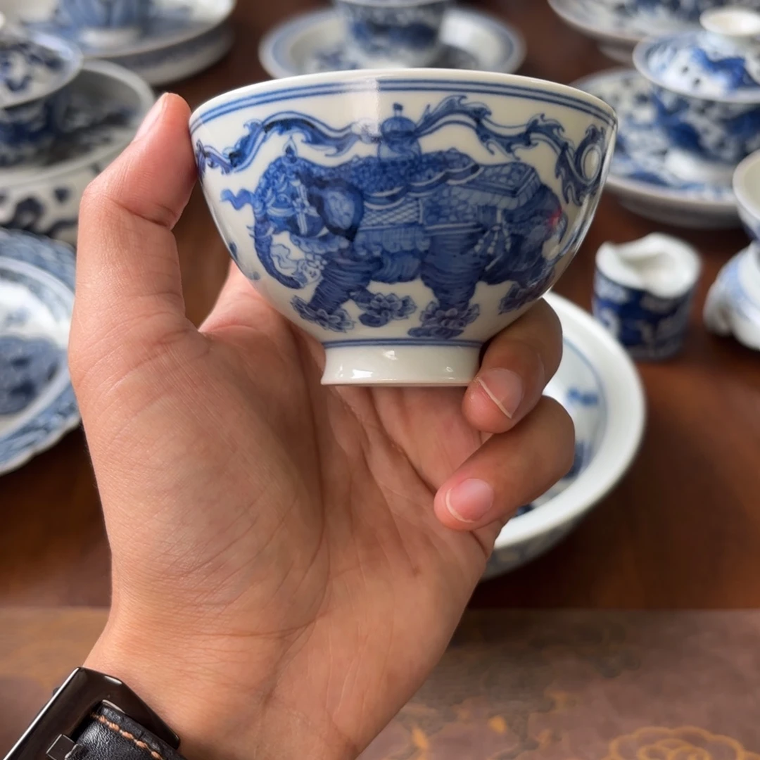 摆件景德镇手绘茶具