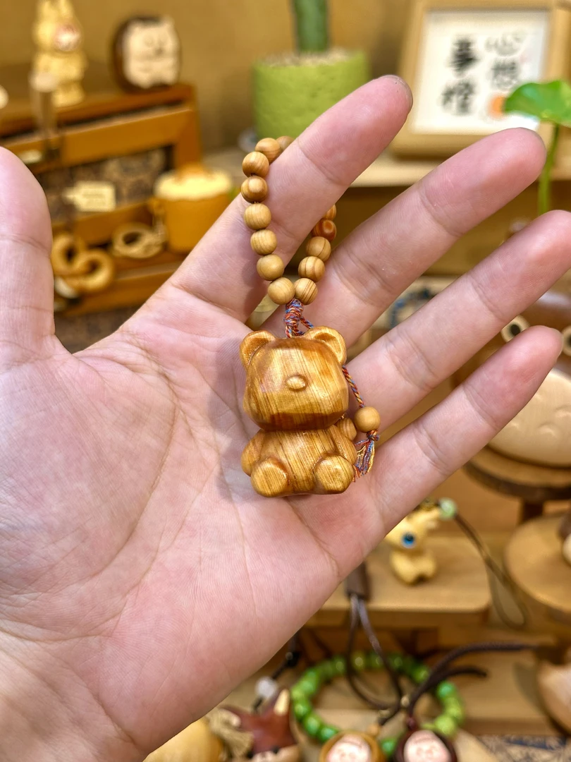 逢熊化吉 | 崖柏木千面熊