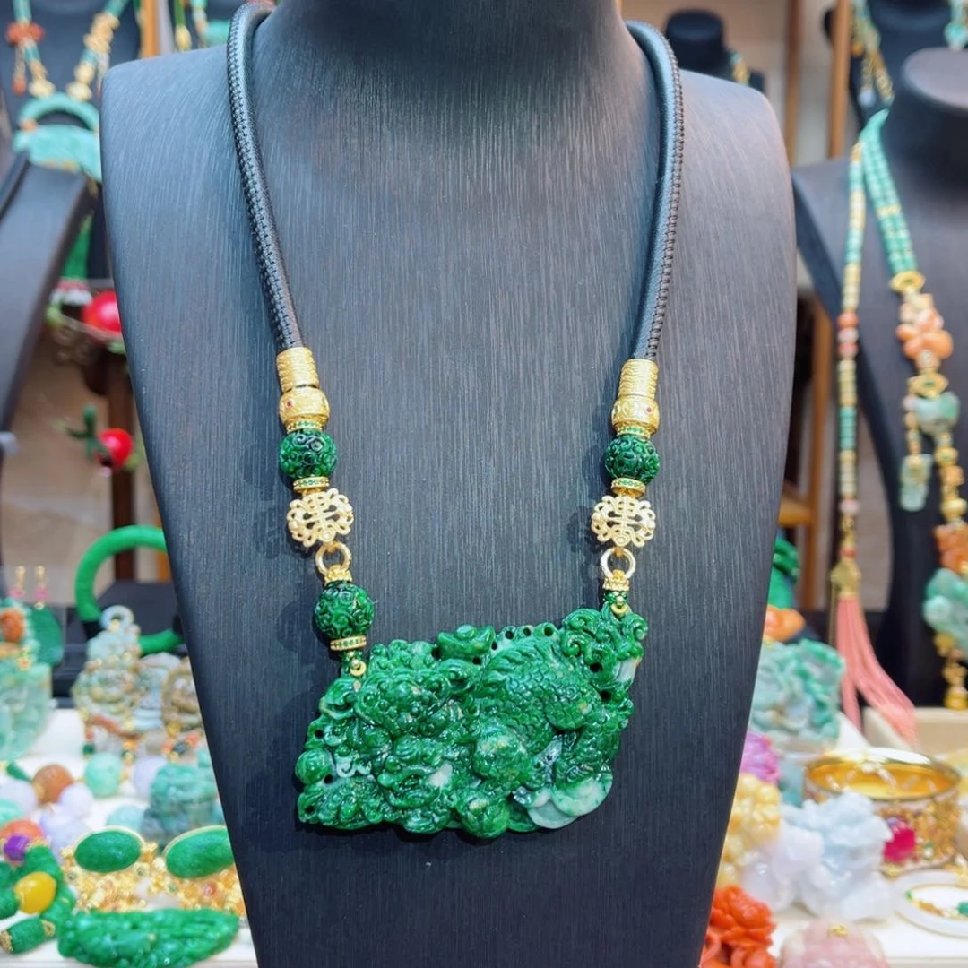 翡翠颈饰合金48小时鉴赏期