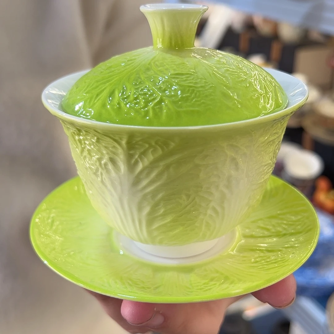 盖碗很漂亮我很喜欢