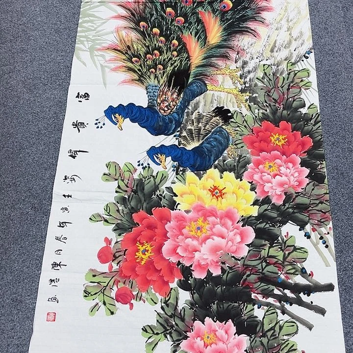 国画国画作品手绘真好看