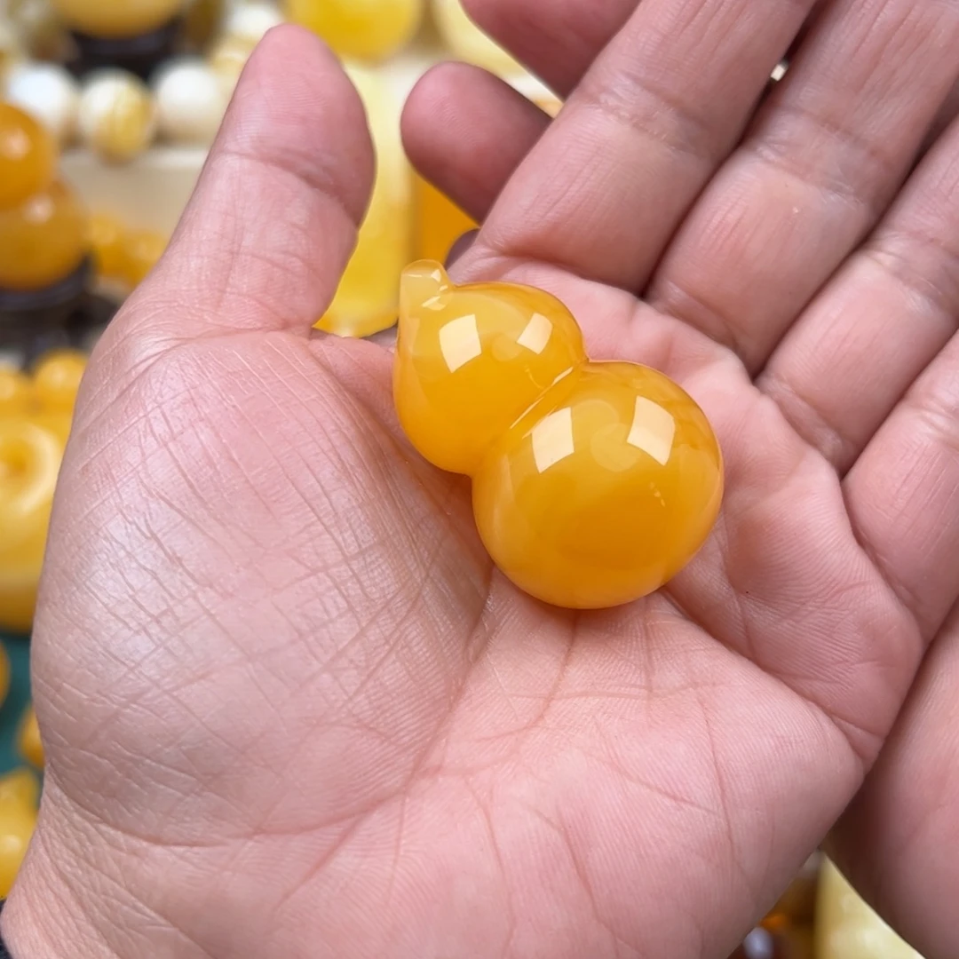 蜜蜡未镶嵌颈饰纯天然琥珀蜜蜡无优化