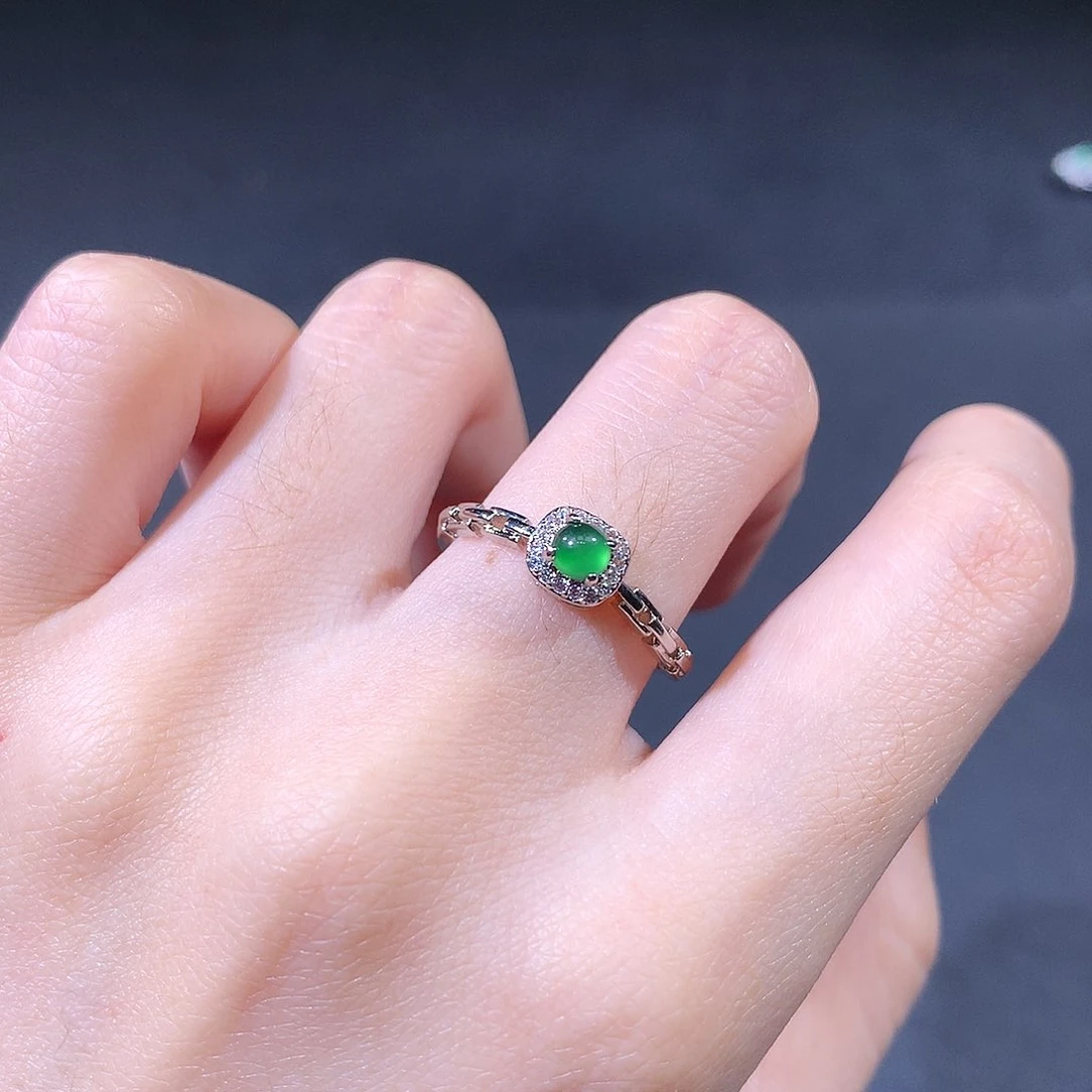 未镶嵌戒指翡翠翡翠