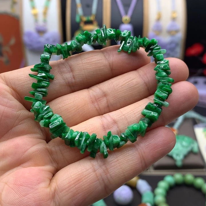 翡翠未镶嵌吊坠(不含链)翡翠手链