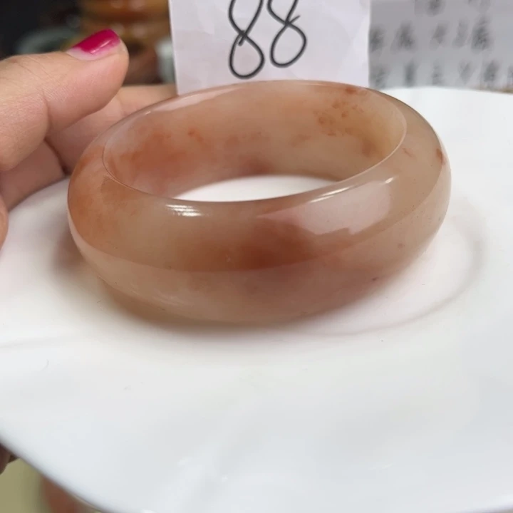 石英质玉圈口56.5未镶嵌