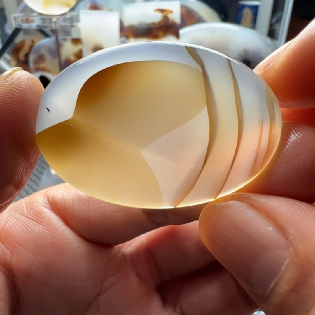 未镶嵌玛瑙/玉髓珠宝奇石