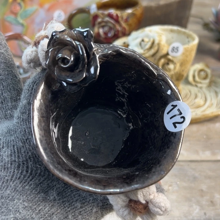 陶瓷懿树日式手捏餐具茶具