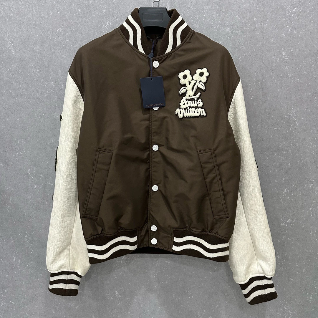 未使用 LouisVuitton/路易威登 ✖️tyler联名满印棒球服50码006188