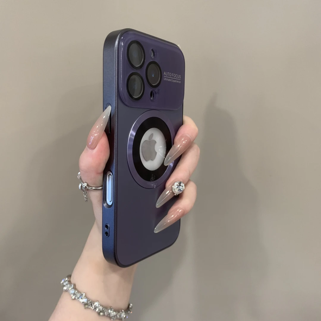 新款大视窗适用苹果iPhone16ProMax磁吸手机壳15/14/13防摔高档12