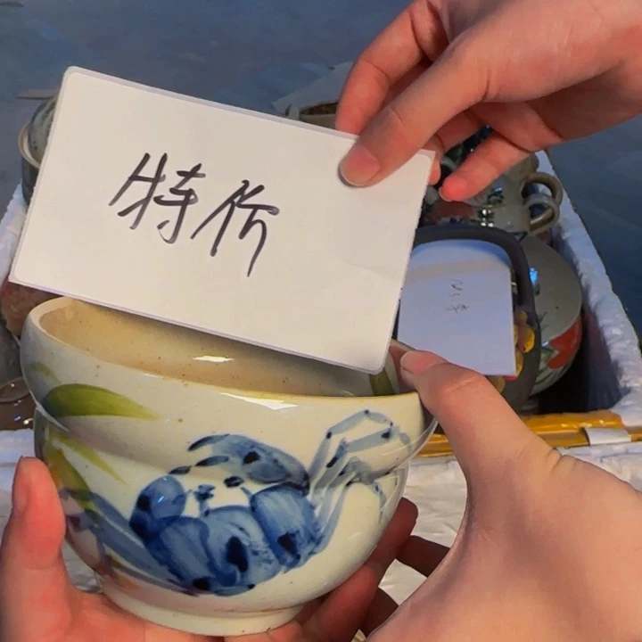 瓷片景德镇陶瓷手工手绘
