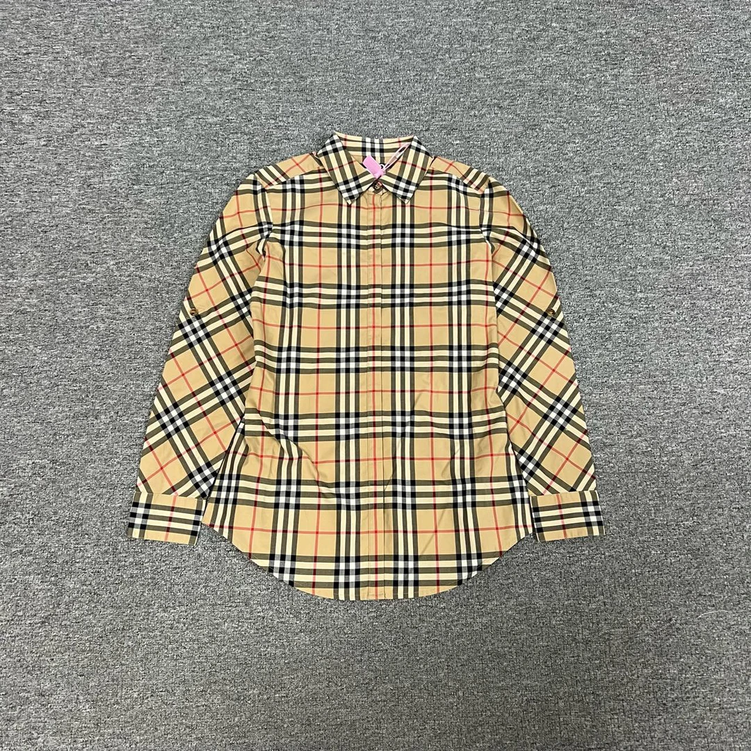99新 BURBERRY/博柏利 Burberry格纹衬衫uk4码