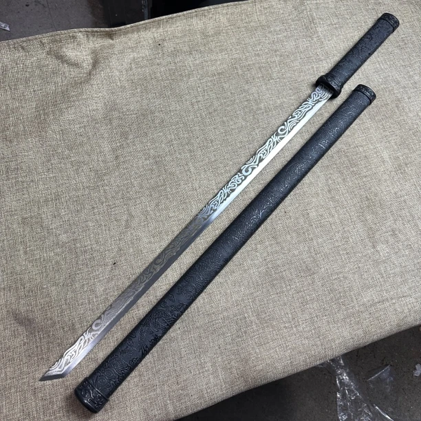 2990 龙泉昊天宝剑高锰钢唐横刀未开刃