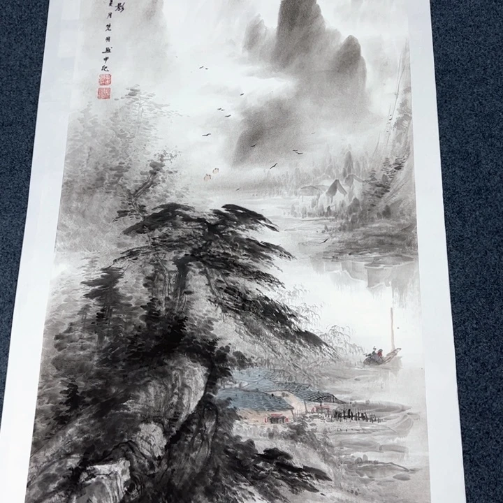 国画纯手绘作品欣赏图
