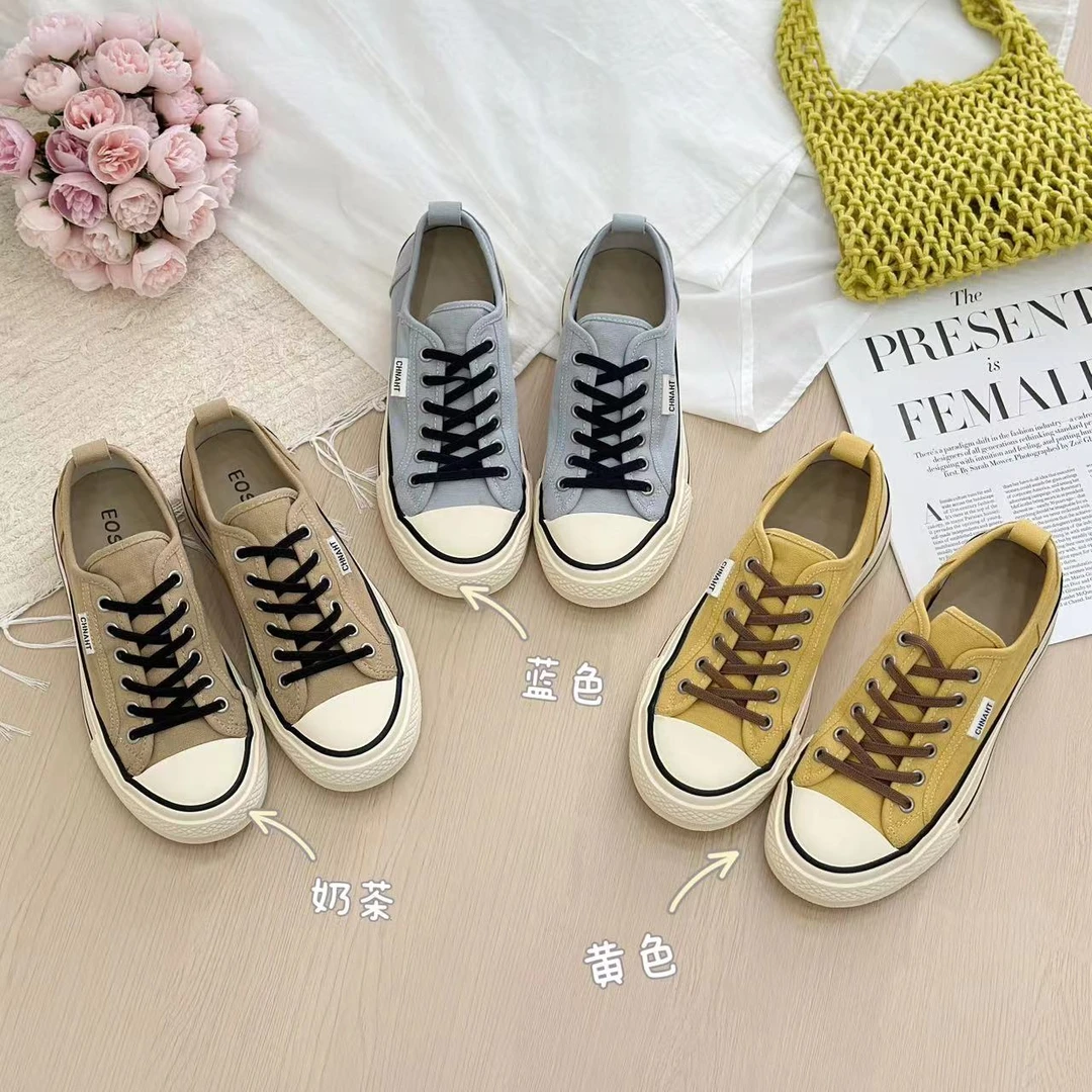 一脚蹬帆布鞋81168-5【7788桃子1】