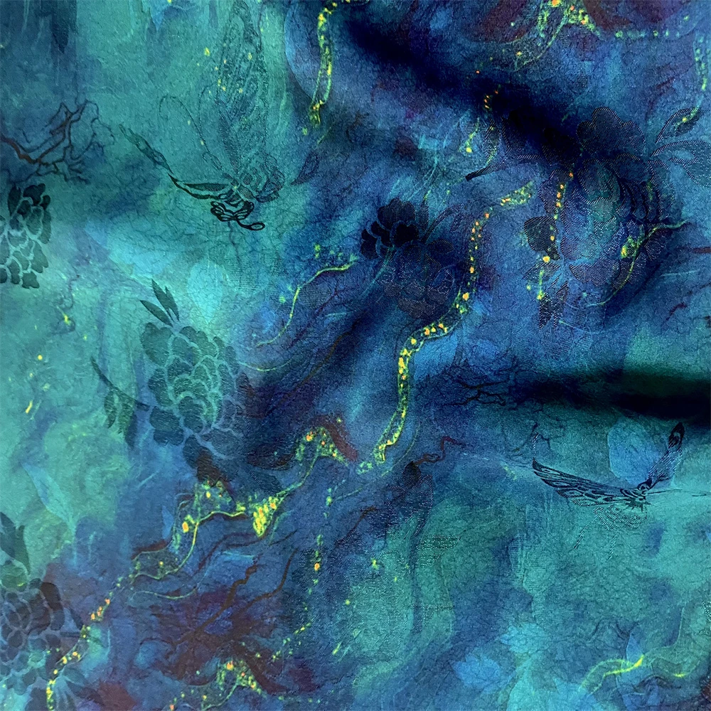 三月三布庄【蓝眼泪】面料定制商品不支持七天无理由退换