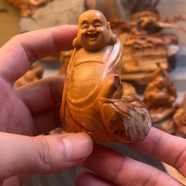 柏木太行崖柏手工雕刻