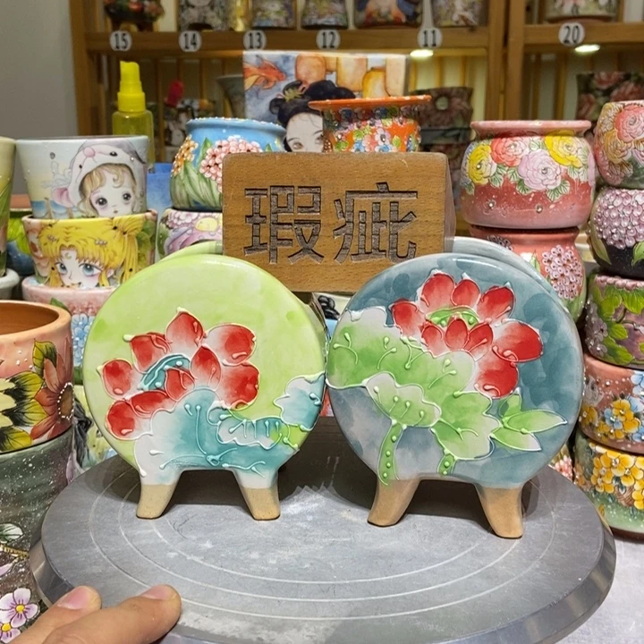 景德镇艺术手绘作品