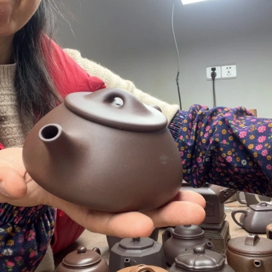 紫砂茶壶?***道原矿紫泥