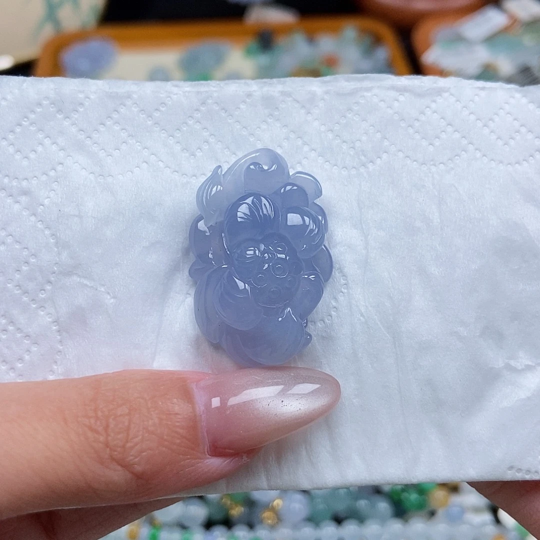 未镶嵌挂件翡翠闪