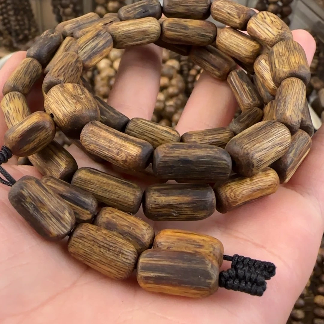 格***子沉香手串奇楠手串25.8克