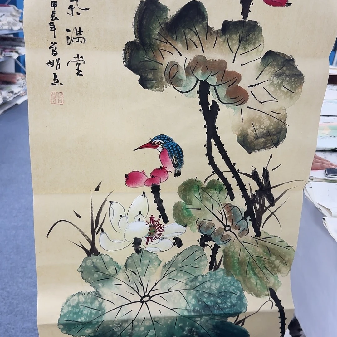 国画纯手绘作品图