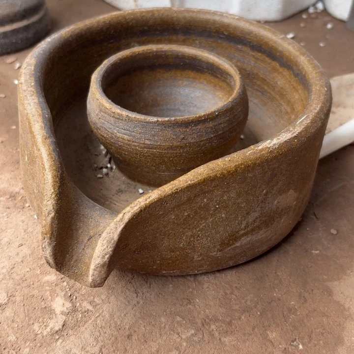 紫砂花盆口径18/9无孔