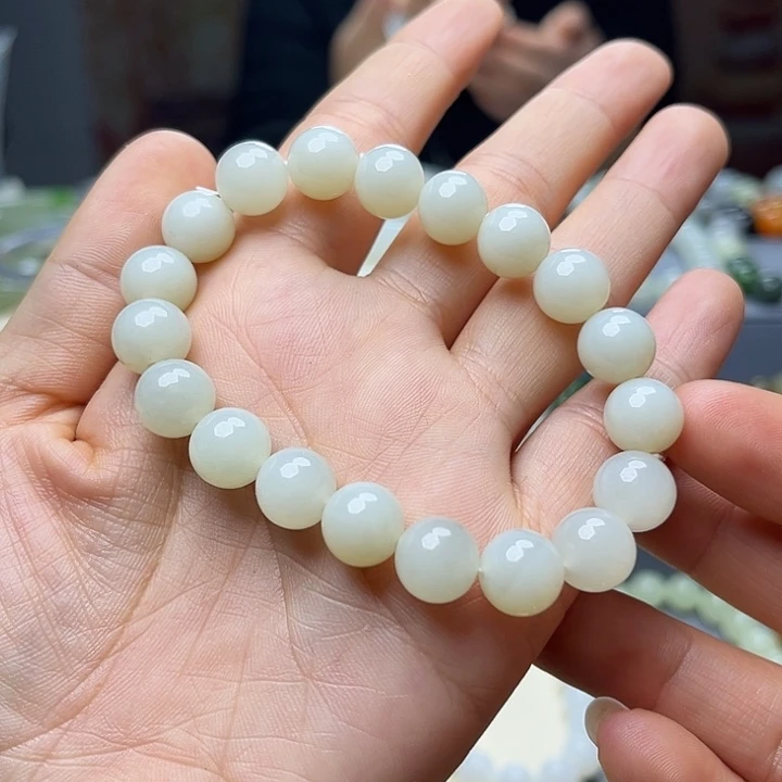 和田玉手链未镶嵌