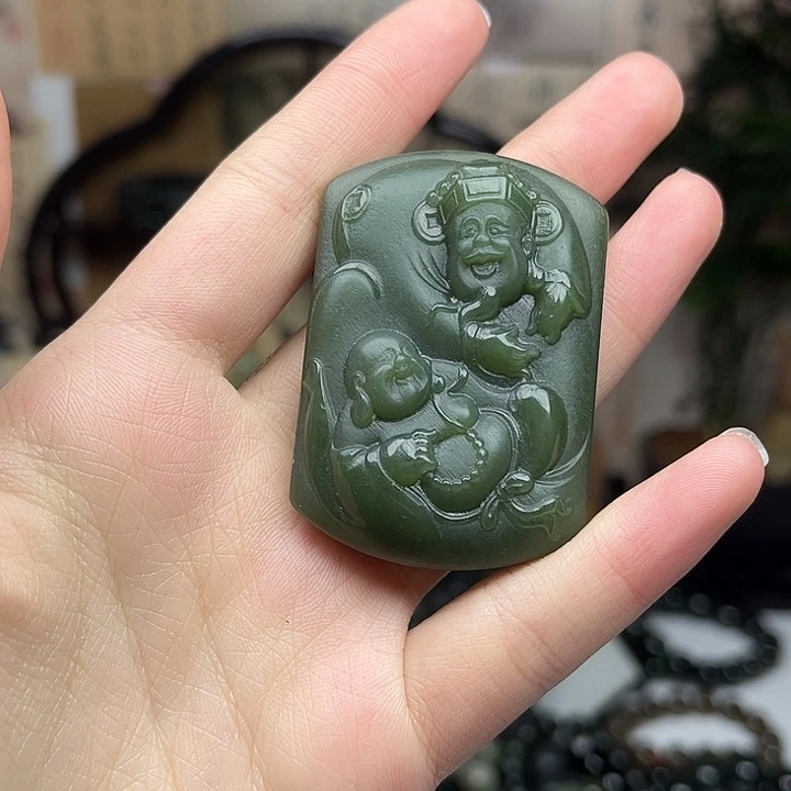 和田玉未镶嵌手串