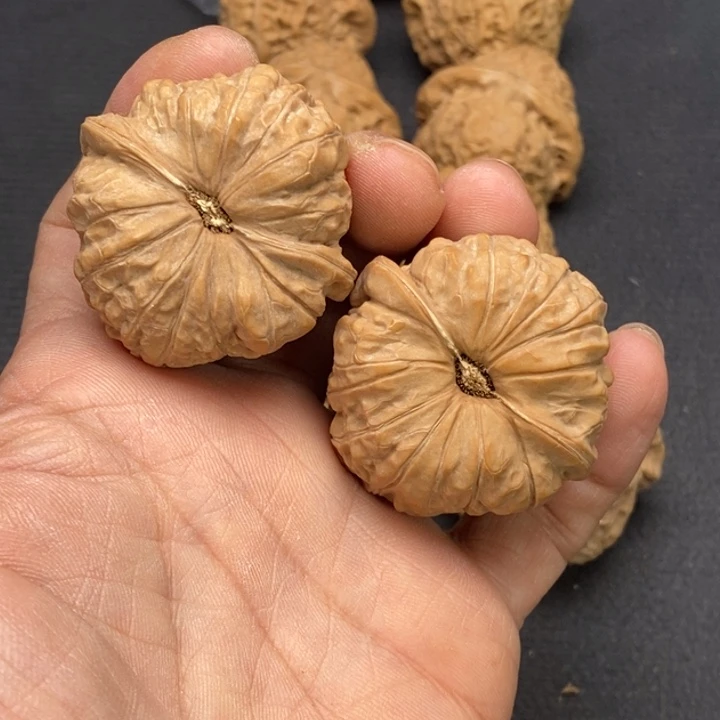 文玩核桃把件5****8南瓜墩