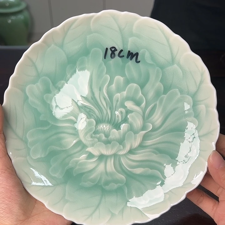 龙泉云间青瓷小米茶器