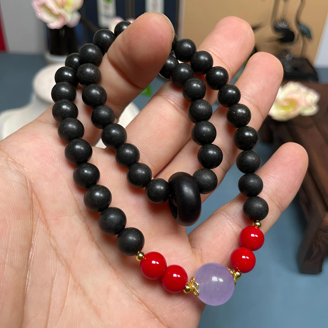 【小蛮腰】息肌丸香8mm古法合香珠双圈手串