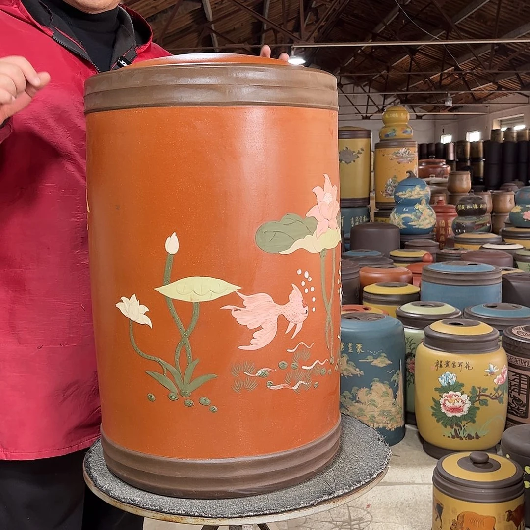 紫砂茶叶罐茶叶罐
