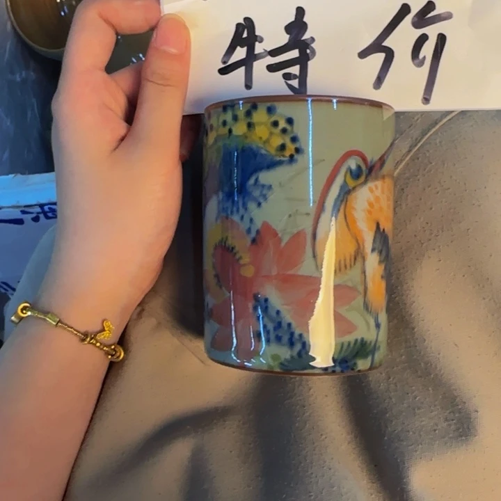 瓷片景德镇陶瓷手工手绘