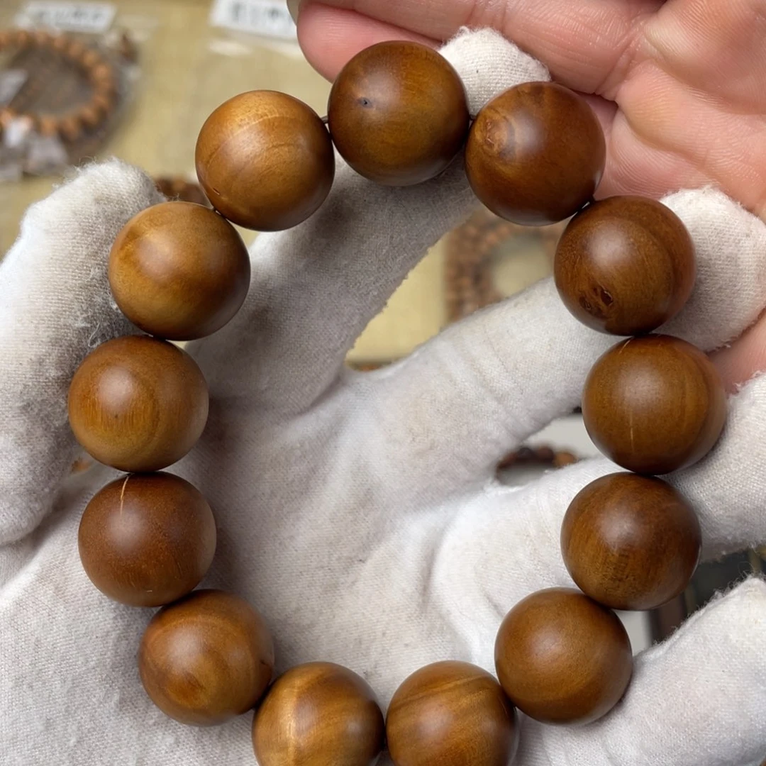 檀香木其他檀香瑕疵珠j