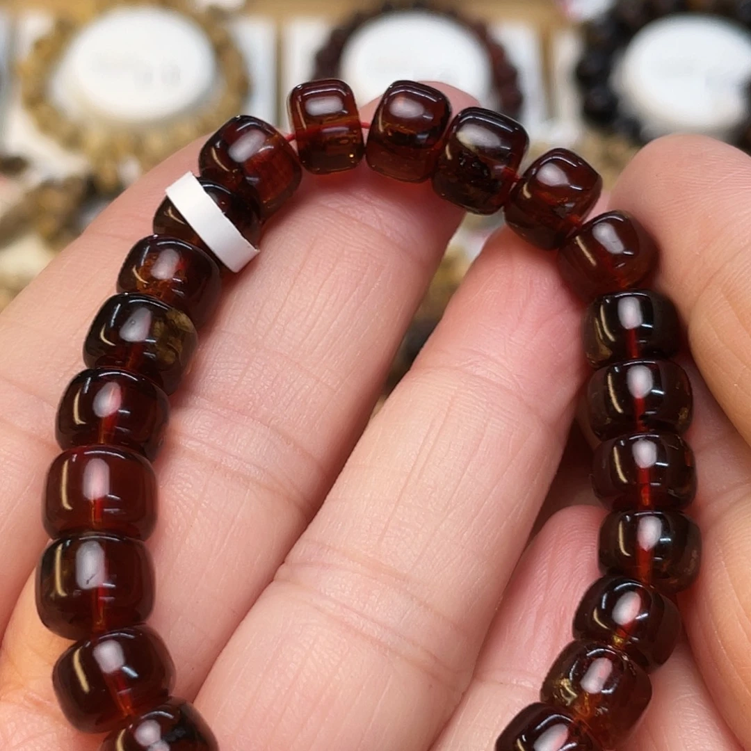 琥珀未镶嵌裸石九