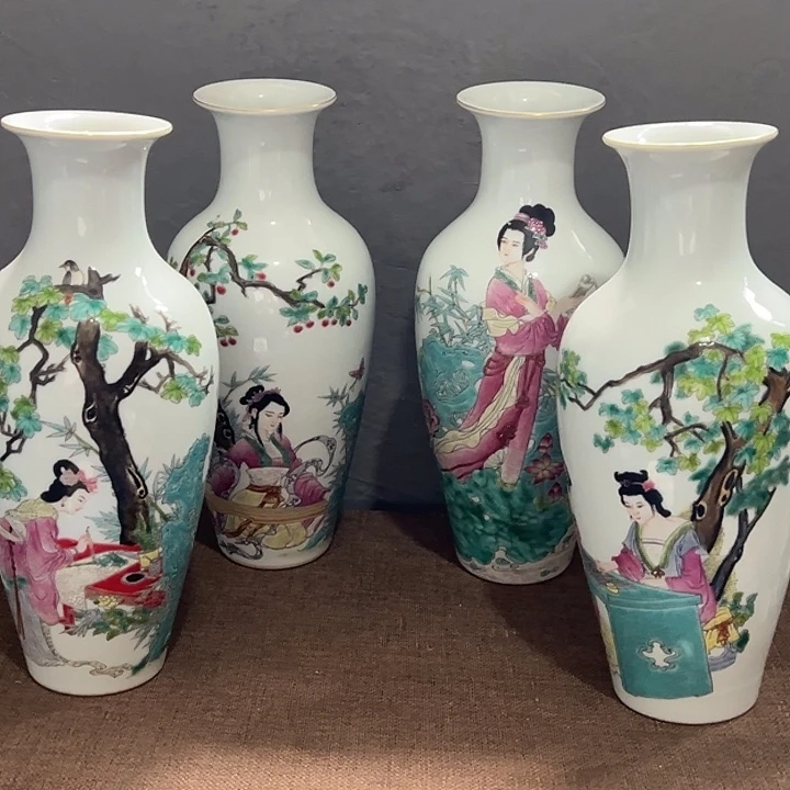 1***5瓶精品陶瓷人物赏瓶