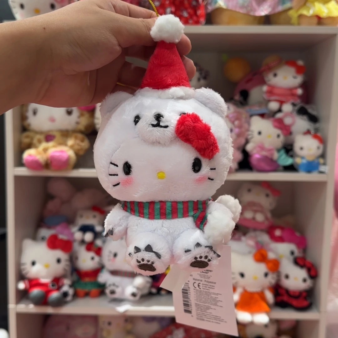 白色小熊kt挂件lll