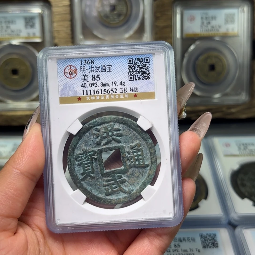 铜山****rFY明代洪武五钱桂版85分5652