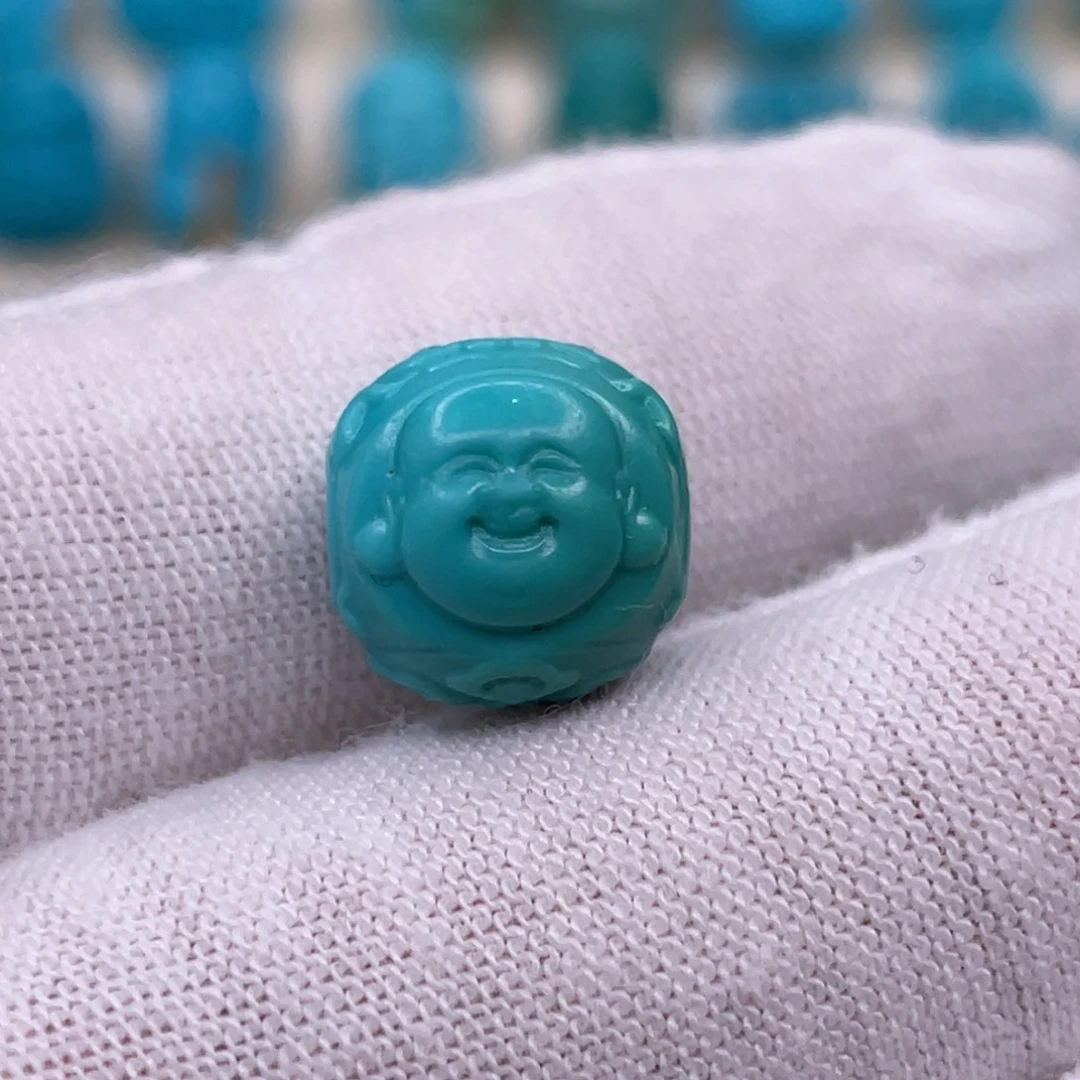 未镶嵌绿松石配珠