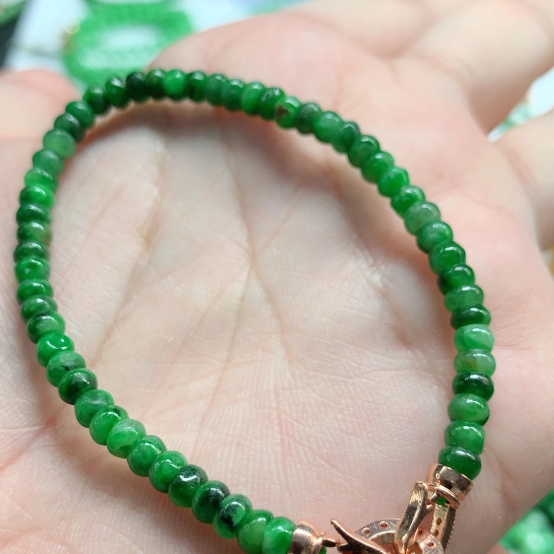 翡翠未镶嵌手链翡翠