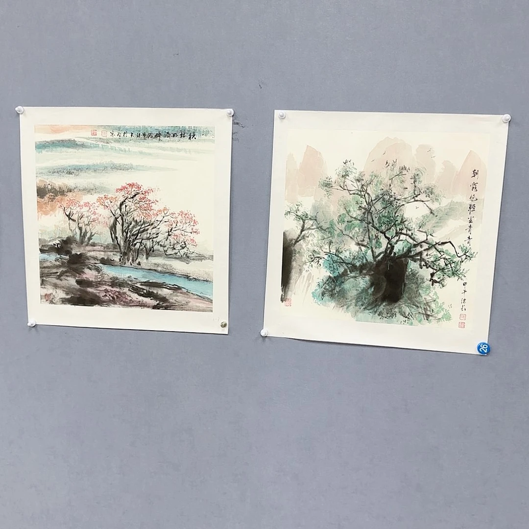 国画张老师作品分享