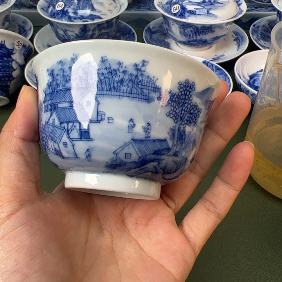 木木景德镇纯手工纯手绘茶具98
